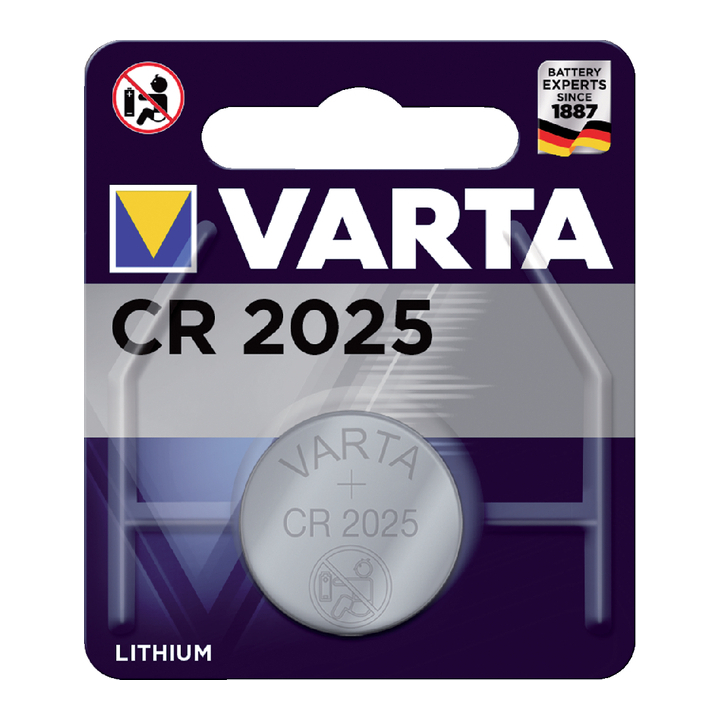 Batterij varta cr2025 lithium(6025101401) - 0