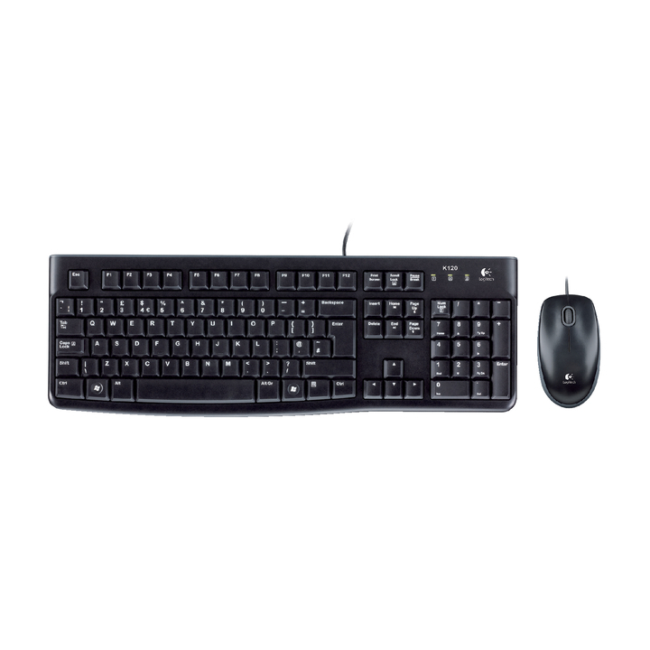Toetsenbord logitech dt mk120 + muis(290837) - 0