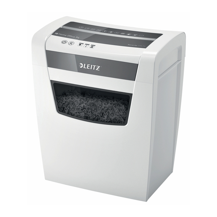 Papiervernietiger leitz iq home office p4 4x28mm(80090000) - 0