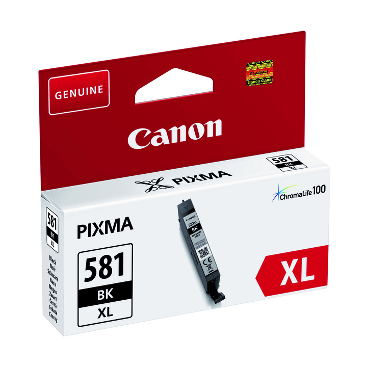 Inkcartridge canon cli-581xl zwart(2052c001) - 0