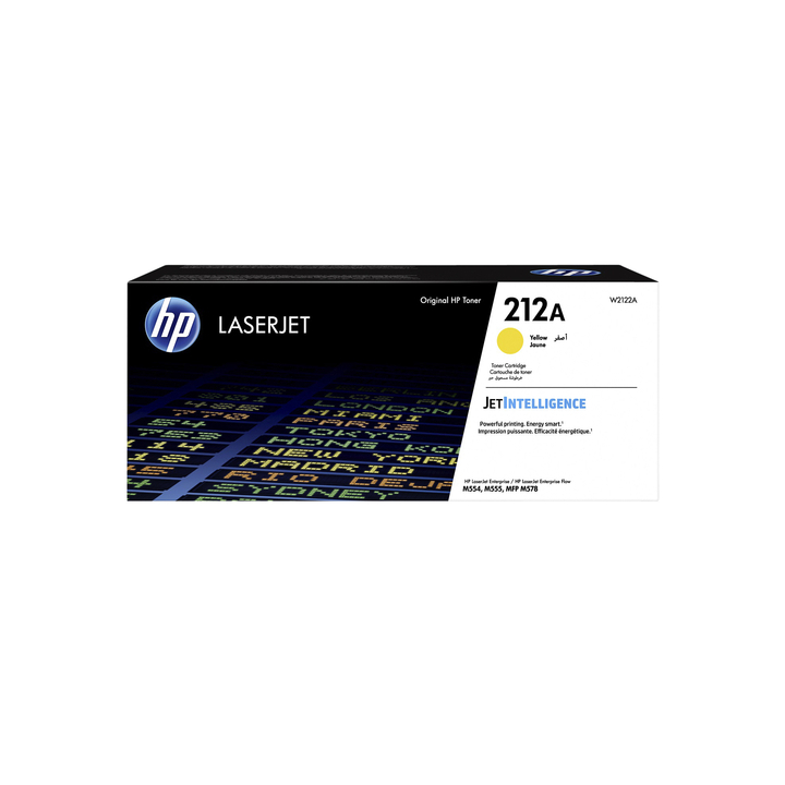 Tonercartridge hp w2122a 212a geel(w2122a) - 0