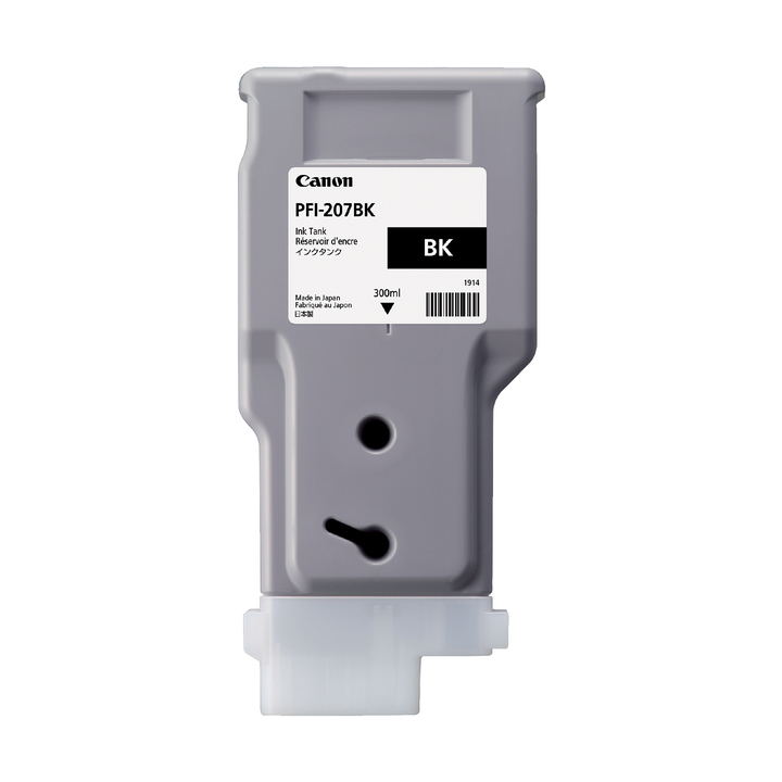 Inkcartridge canon pfi-207 300ml zwart(2637681) - 0