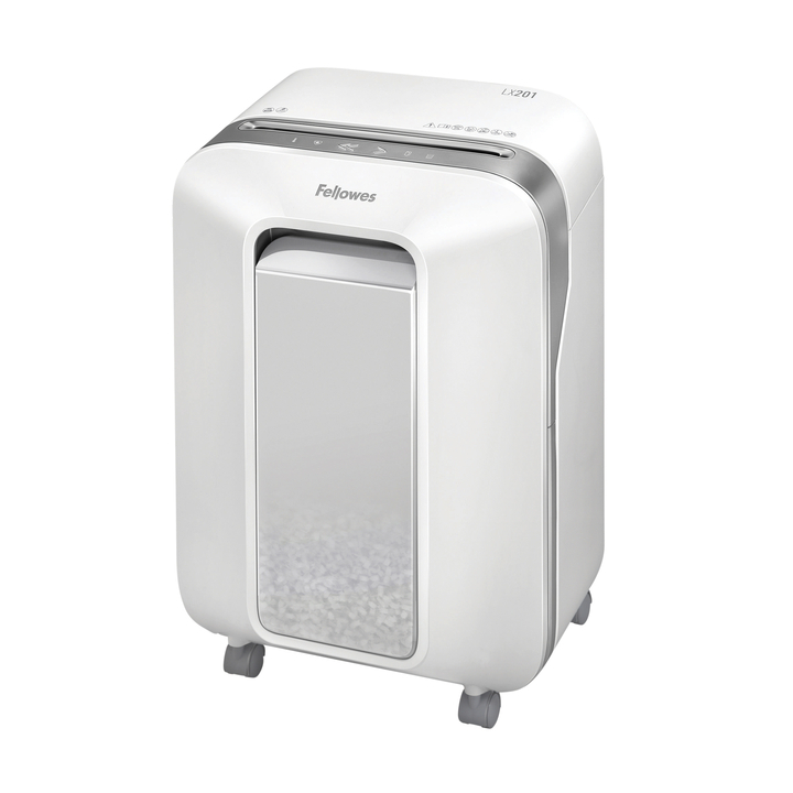 Papiervernietiger fellowes powershred lx201 2x12mm wit(50501 - 0