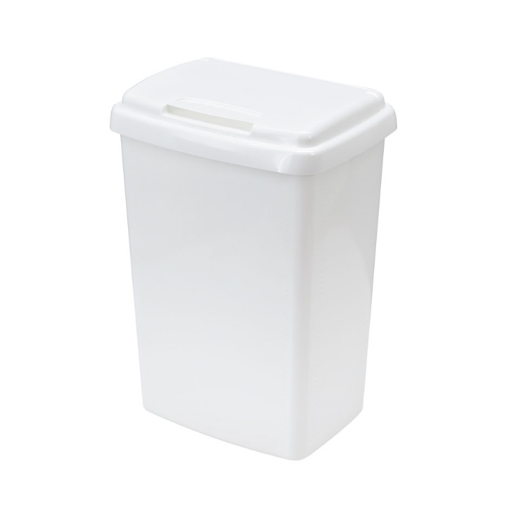 Kunststof bekerbak, 50 liter, 5-gaats, wit, VB 192755 - 2