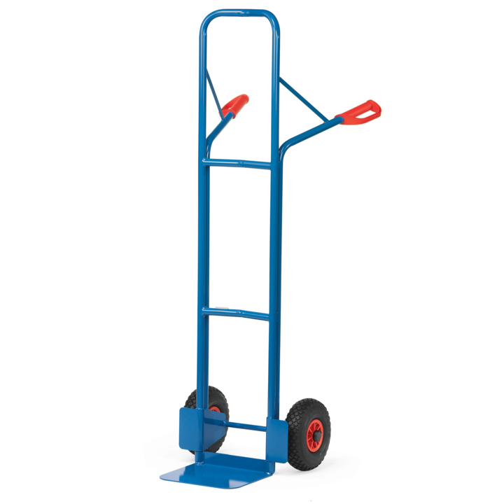 Steekwagen hoogte 1600 steekbreedte 320, Rubber banden - 0