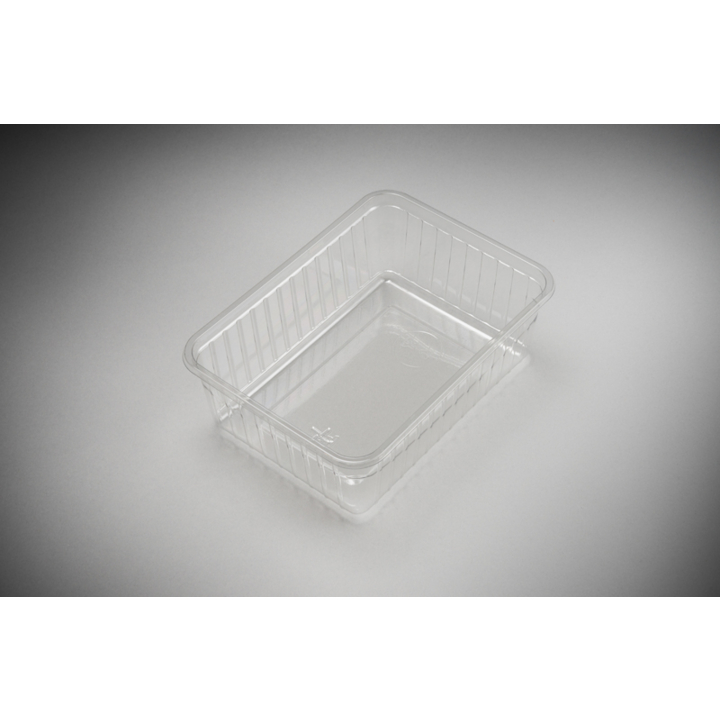 Bak, APET, 1000CC, 183x135x63mm, transparant (500 stuks) - 0