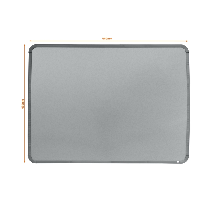 Whiteboard nobo slimline 43x58cm zilver gelakt(qb05742c) - 1
