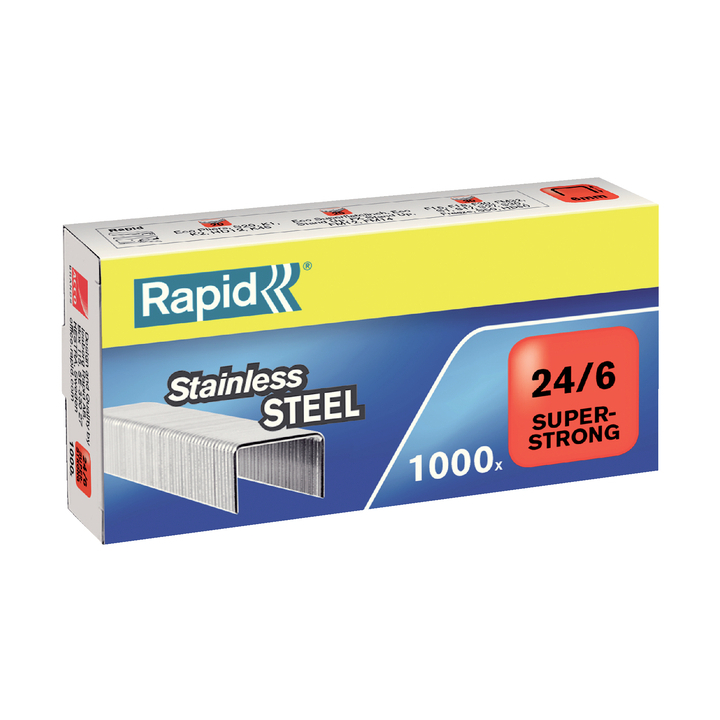Nieten hotis 24/6 rvs 1000st - 0