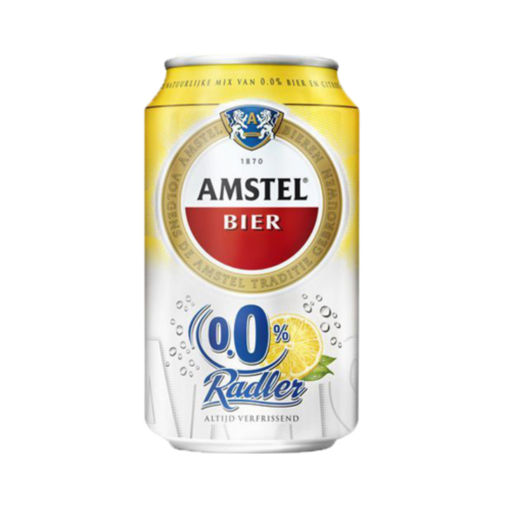 Bier amstel radler 0.0 blik 330ml(14657) - 0