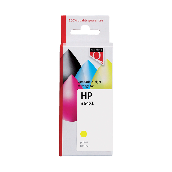 Inkcartridge Quantore alternatief tbv hp 364xl geel - 0