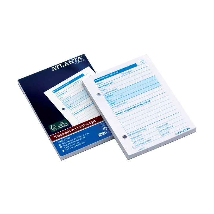 Atlanta, kasbewijs A6, ontvangst, 2540603300 (100 stuks) - 0