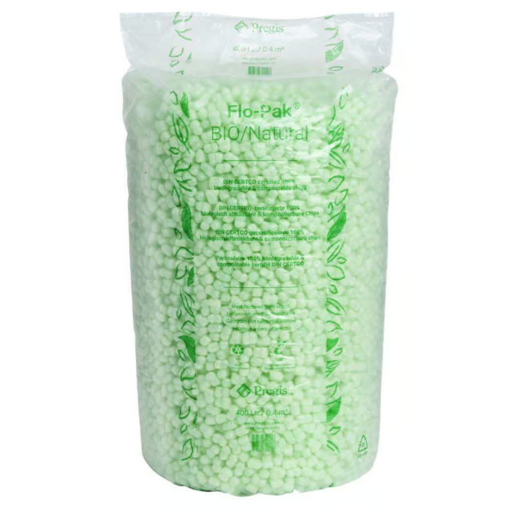 Opvulchips, Flo-Pak, biologisch afbreekbaar, zak 400 liter - 0