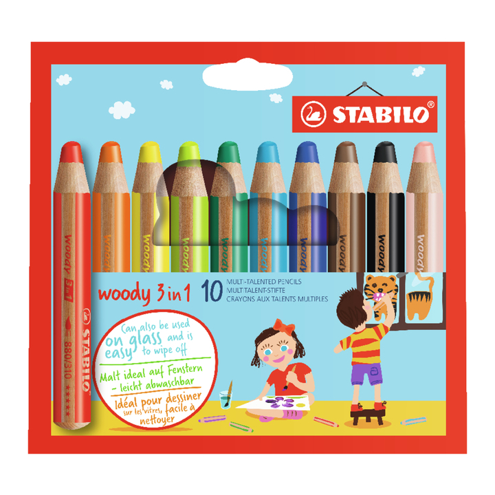 Kleurpotlood stabilo woody 880 - 0
