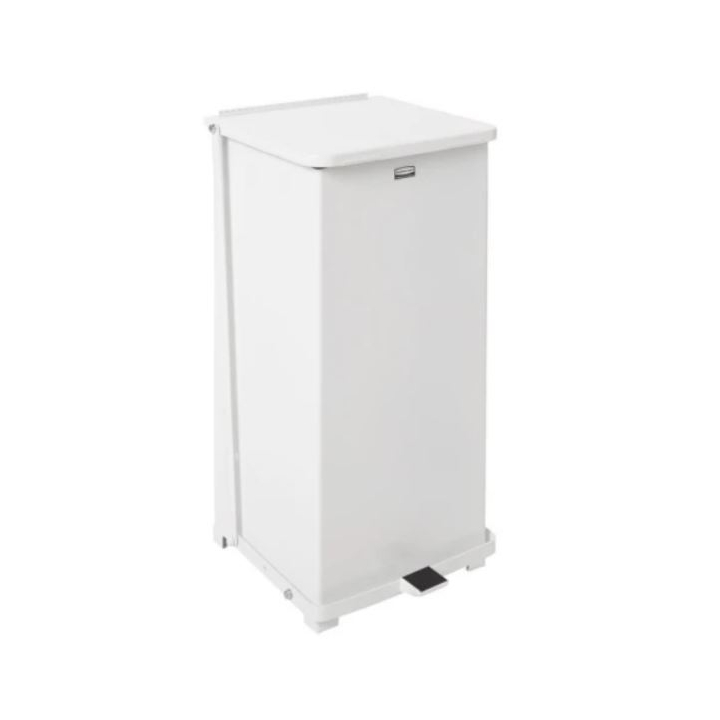 Rubbermaid Defender, pedaalemmer, HACCP, 90 liter, wit, VB 128121 - 0