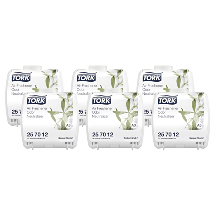 Tork Premium | Constante Luchtverfrisser | 32ml | A3 | Geurneutraliserend | 257012 (6 stuks) - 0