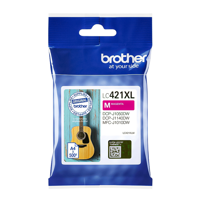 Inkcartridge brother lc-421xl rood(lc421xlm) - 0