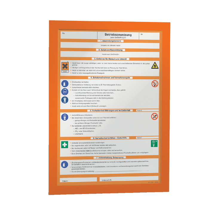 Magaframe durable a4 oranje(487209) zak a 2 st - 0