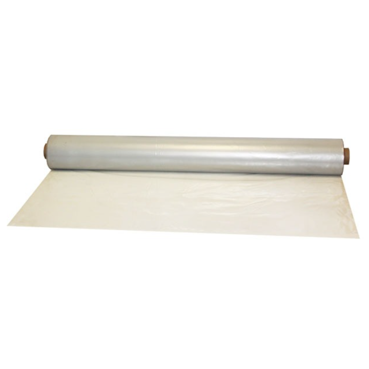 Afdekfolie, LDPE, 100cm x 100m, 100my, transparant - 0