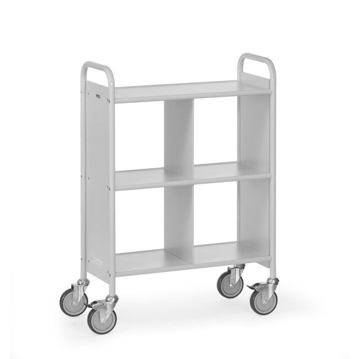 Dossierwagen lichtgrijs, 722x350mm Draagverm. 150kg - 0