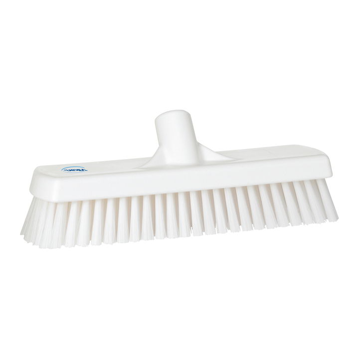 Vikan, vloerschrobber, 30.5cm, harde vezel, wit, 70605 (1 stuk) - 0