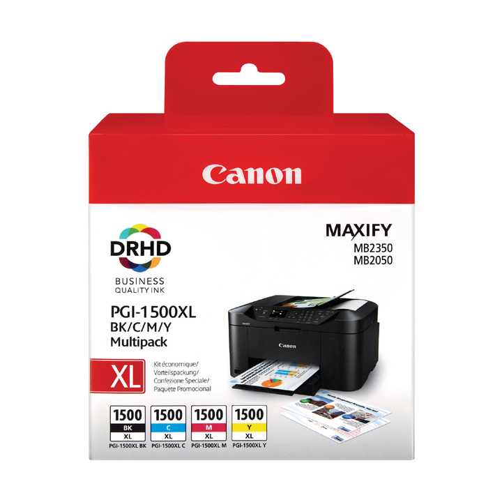 Inkcartridge canon pgi-1500xl hc zwart 3 kleuren(9182b004) - 0
