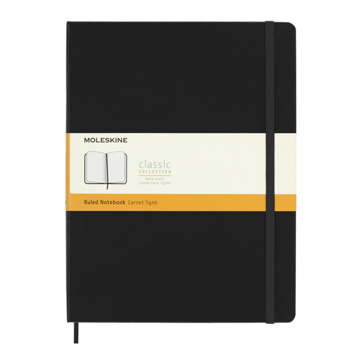 Notitieboek moleskine xl 190x250 ln hc zw(qp090) - 0