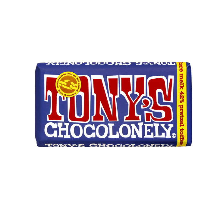 Chocolade tony chocolonely donker melk pretzel tof(nlrdmpt18 - 0