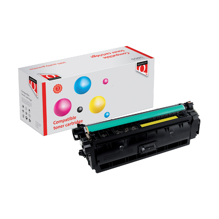 Tonercartridge Quantore alternatief tbv hp 508a cf362a 5k geel - 0
