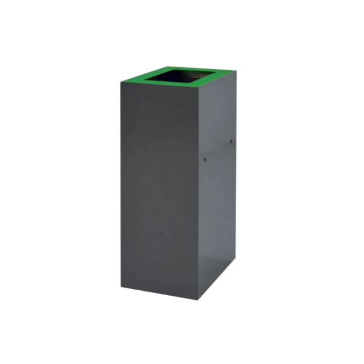 Open top voor modulaire afvalscheidingsbak, groen, VB 191215 (1 stuk) | afvalstroom GFT - 2