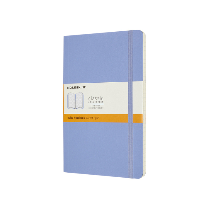 Notitieboek moleskine large 130x210 ln sc hydr bl(qp616b42) - 0