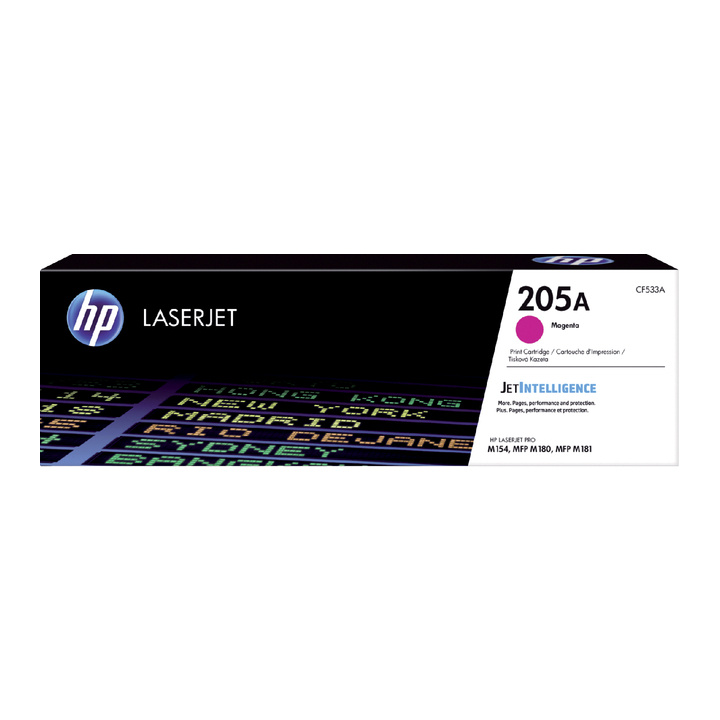 Tonercartridge hp 205a cf533a 0.9k rood(cf533a) - 0
