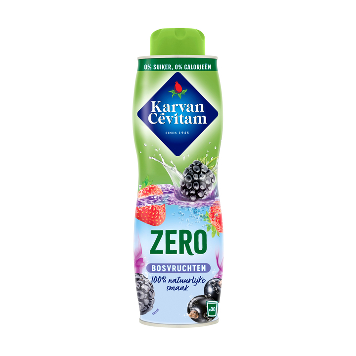 Karvan Cévitam, siroop, 600 ml, bosvruchten 0% suiker, 11489 (1 stuk) - 0
