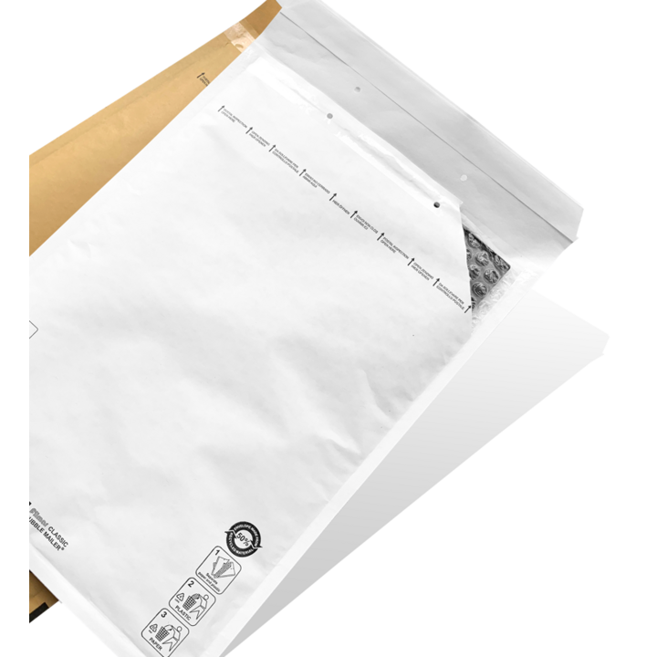 Luchtkussenenvelop H/18, 295x370+50mm, wit (100 stuks) - 2