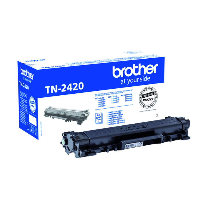 Toner brother tn-2420 2.5k zwart(tn2420) - 0