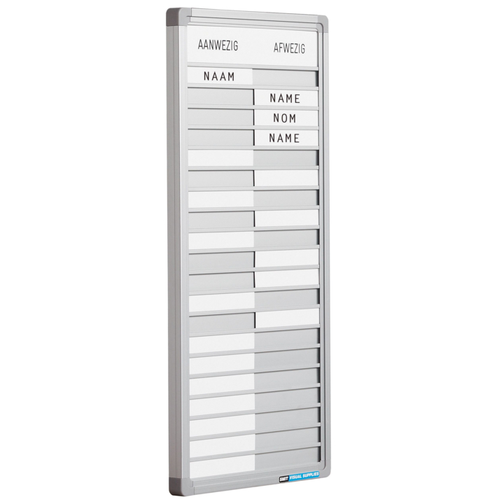 Smit Visual softline Presentiebord, 24x52cm profiel 16mm - 0