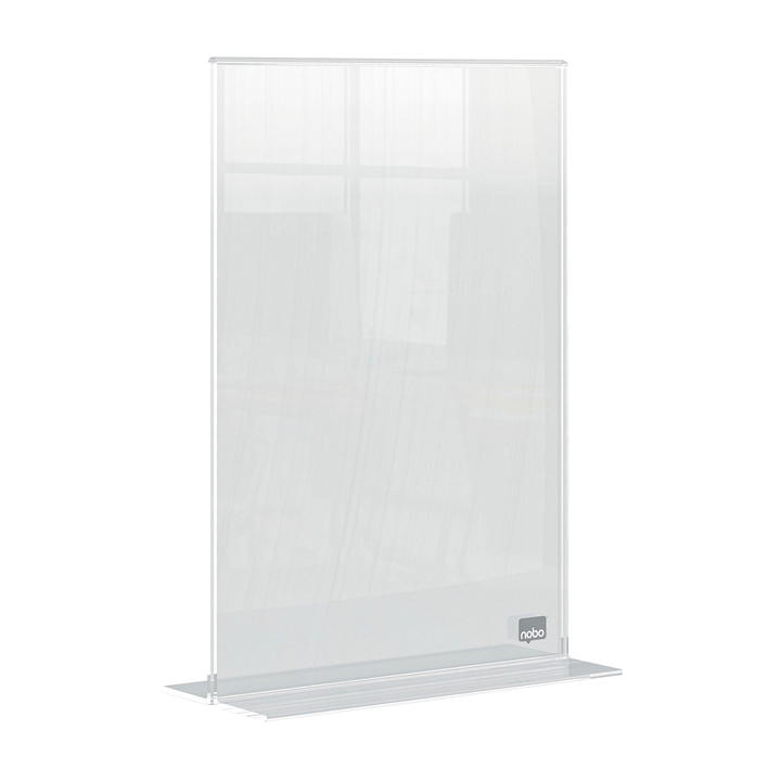 Infobord nobo premium plus a5 acryl vrijstaand(1915595) - 0