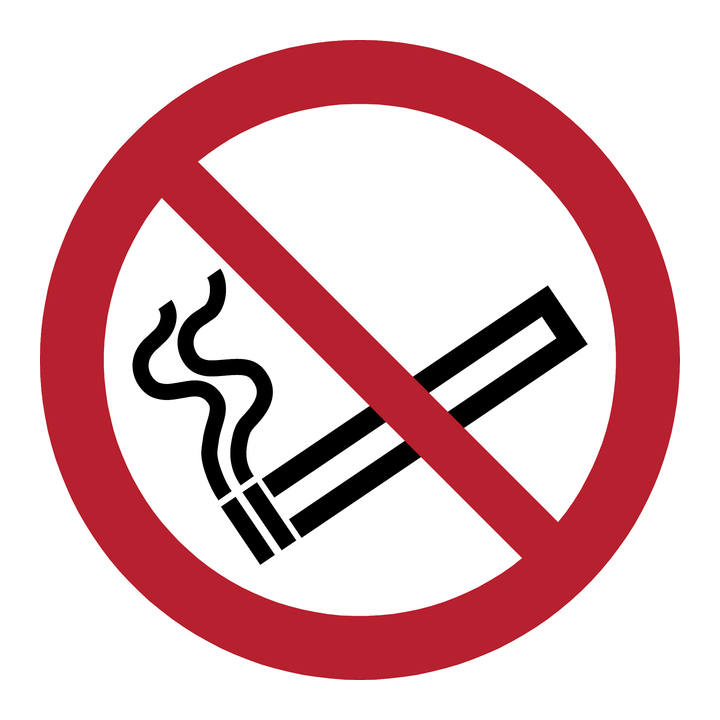 Tarifold, pictogram 'rookverbod', 20 cm, 7540005 (1 stuk) - 0