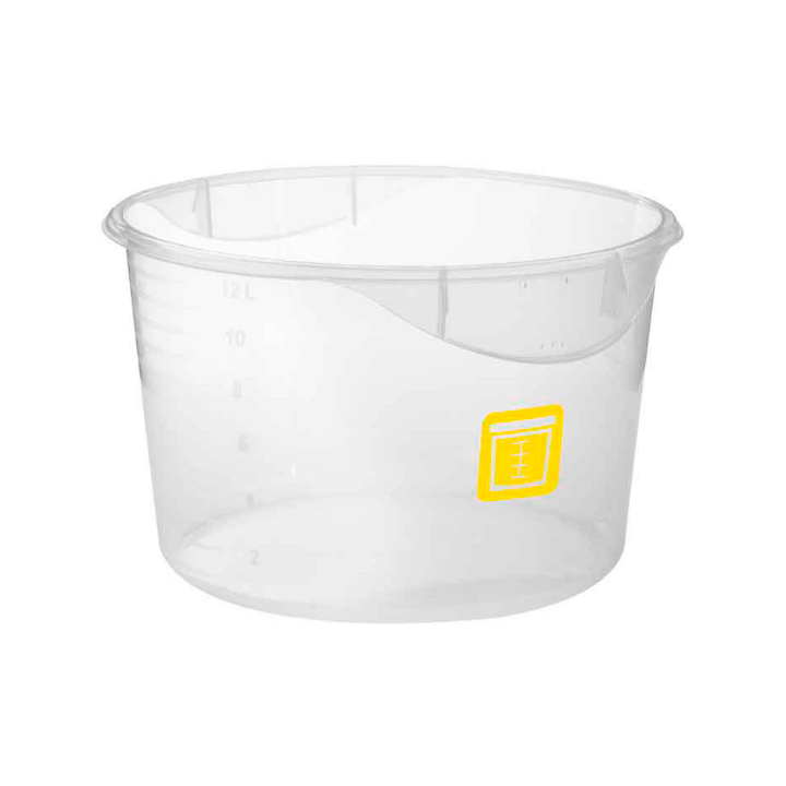 Voedselcontainer gebakken vlees, 11.4 liter, VB 232684 (6st) - 0