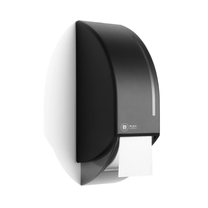 BlackSatino | Systeemrol Toiletpapier Dispenser | ST10 | Zwart | 331950 - 0