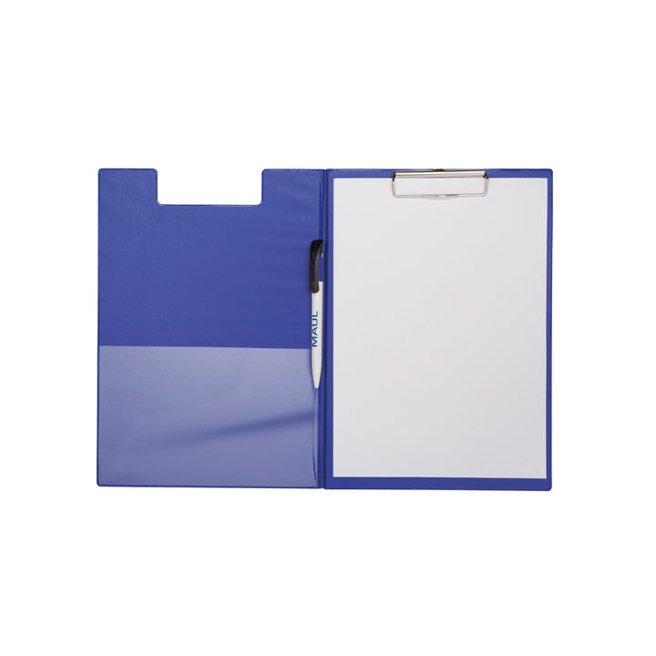 Klembordmap maul poly a4 staand pp-folie blauw(2337137) - 2