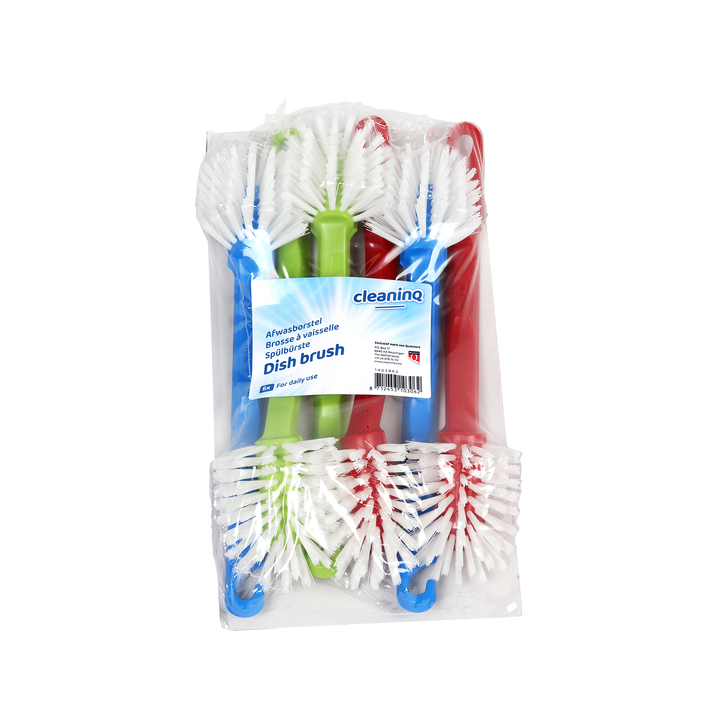 Cleaninq, afwasborstel, assorti, 1040006 (6 stuks) - 0
