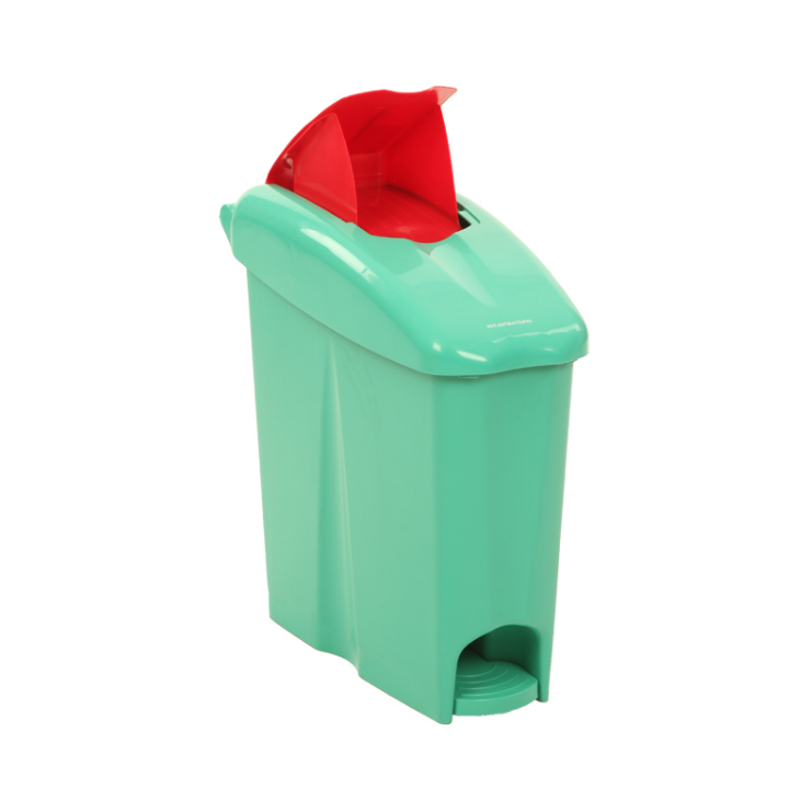 Binny, sanitaire pedaalemmer, 17 liter, groen, VB 449021 - 1