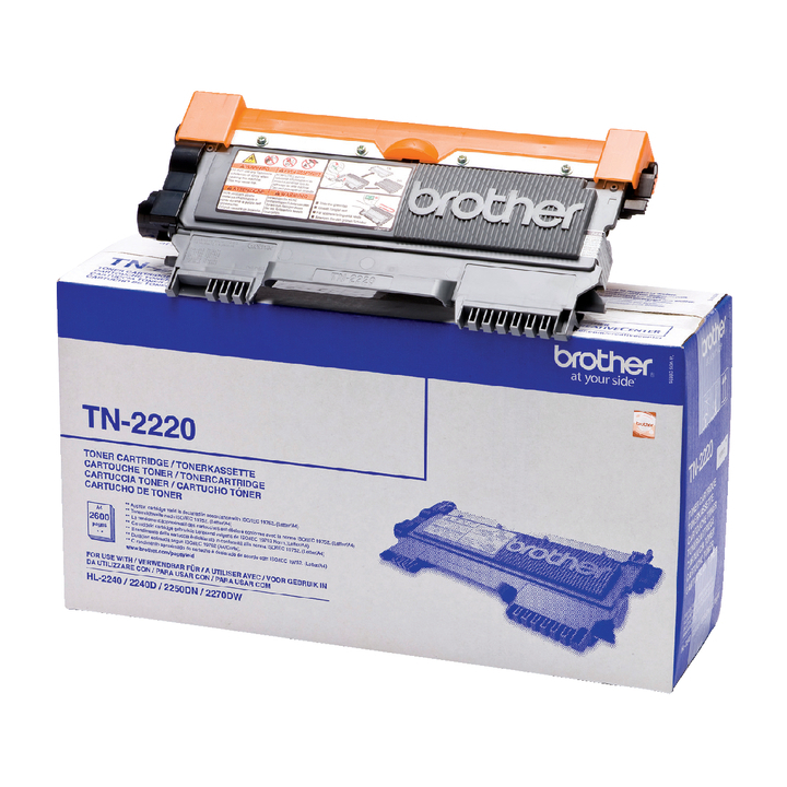 Toner brother tn-2220 2.6k zwart HC (tn2220) - 0