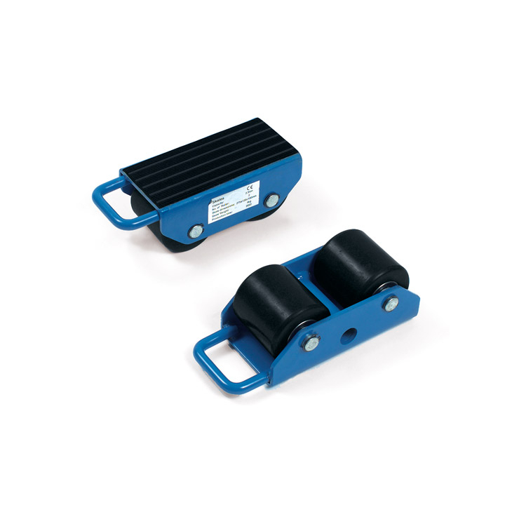 Transportroller 2 rollen, 275x120x100 mm Draagverm. 2500kg - 0