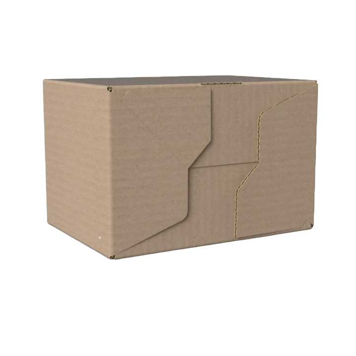 Verzenddoos | 190x130x140mm | B-golf | fefco 701  - 1