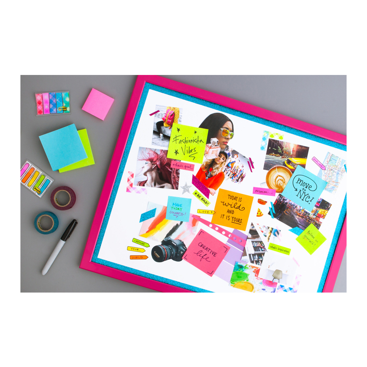 Memoblok 3m post-it 2051 51x51mm assorti kleur(2051u) - 1
