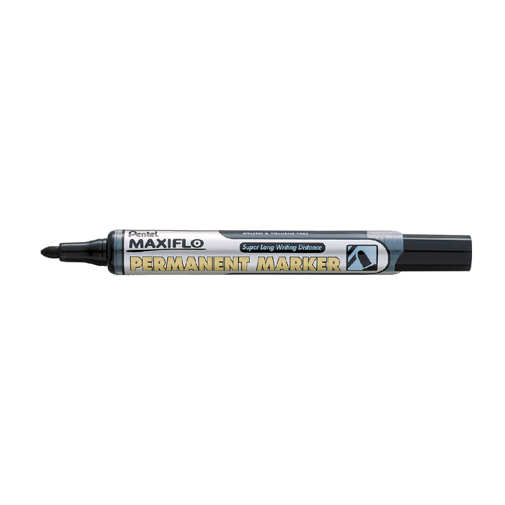 Viltstift pentel nlf50 maxiflo rond 1.5-3mm zw - 0