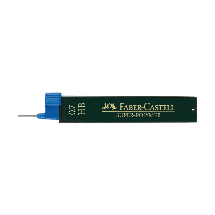 Potloodstiftjes faber castell 0.7mm hb 12st(fc-120700) - 0