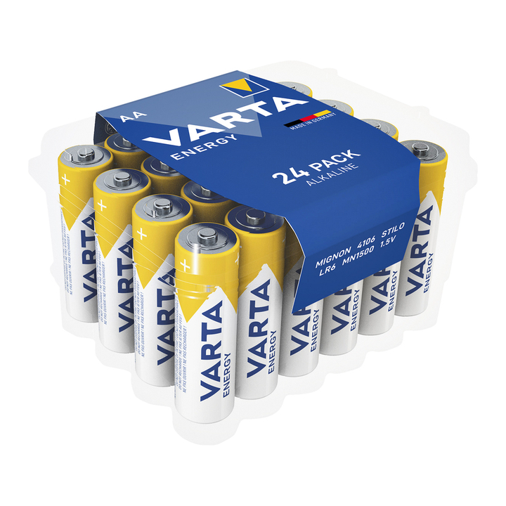 Batterij varta energy aa 24 pack(4106229224) - 0