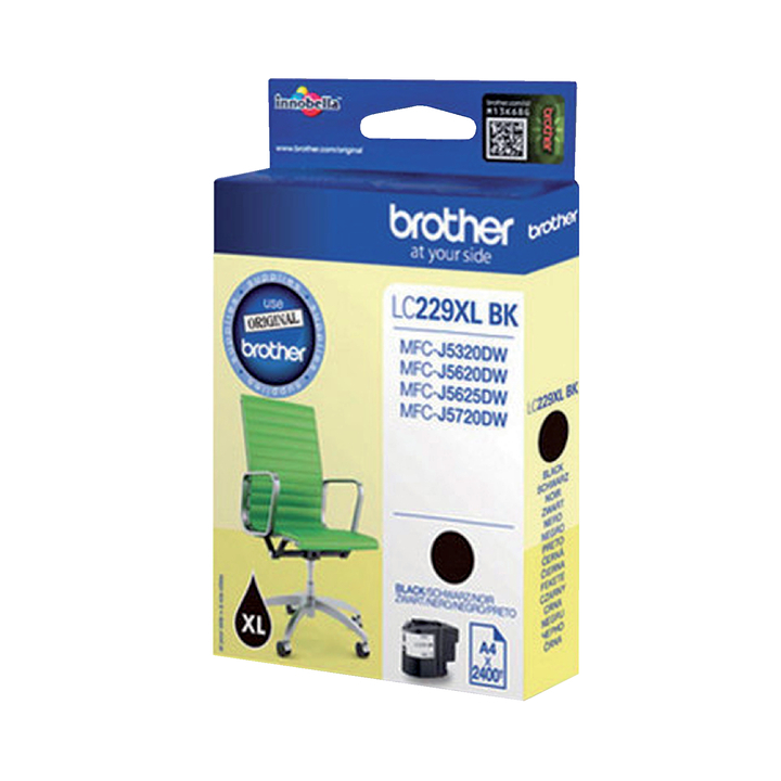 Inkcartridge brother lc-229xl zwart(lc-229xlbk) - 0